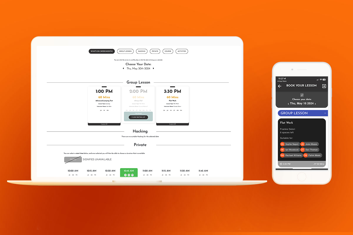 Image showing online booking platform